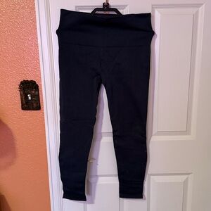 Dark Green Spanx Leggings